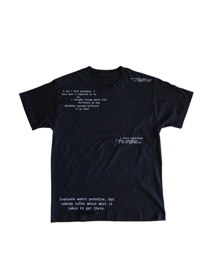 "no paradise found" tee