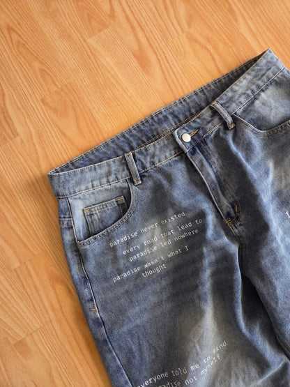 "paradise never existed" denim